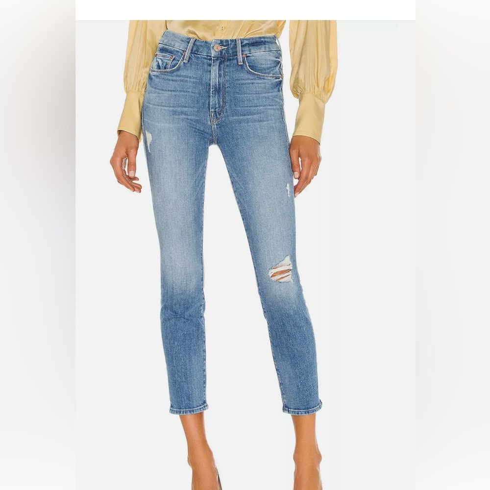 Mother High Waisted Crop